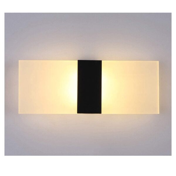 Groeien (Pack of 2) 15 Watts Rectangular LED Wall Lamp Acrylic - Warm White - Image 8