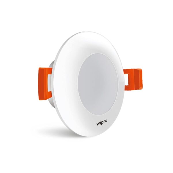 wipro Garnet 3W Led Mini Downlight | Blue | Compact Design with 120Ã‚° Beam Angle | Recessed Down Light for False Ceiling | Cutout- 2.3 Inch | Pack of 1 - Image 2