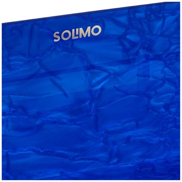 Amazon Brand - Solimo Premium Acrylic Glass Wall-Mount Rack, for Multipurpose use in Bathroom and Kitchen- 1 PC (Blue, 15 x 5.5 Inches, 1 Pc) - Image 6