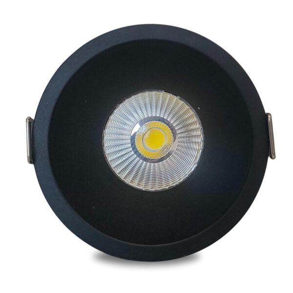 D'Mak 12W Black Body LED Deep COB Light | Recessed LED Ceiling Light for Indoor Lighting (3in1, Pack of 4) - Image 7